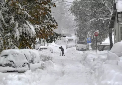 MAE, atenționare de călătorie pentru românii care merg în Bulgaria: cod portocaliu de ninsori și viscol