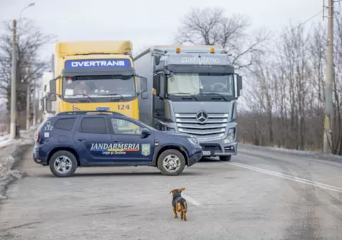 Traficul în Vama Siret a fost reluat. Camioanele din Ucraina aşteaptă până la două ore la graniţă