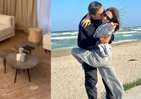 Imagini cu apartamentul din Olimp al Adelei Popescu și al lui Radu Vâlcan. Locuința are vedere la mare: „Dormim pentru prima oară aici”