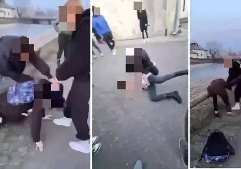 Bătaie cu pumnii și cu picioarele între mai multe eleve, în fața unui liceu din Hațeg și într-o sală de clasă