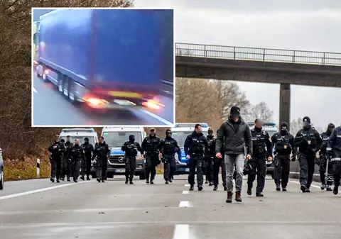 Șofer de TIR căutat de poliție după ce a tras în alt camionagiu care-l depășea pe autostradă, în Germania: „Un Mercedes Actros albastru”