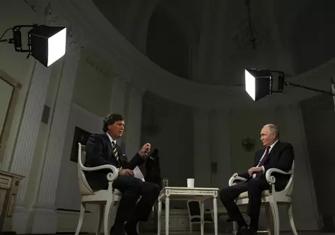 Reacția Kievului, după interviul luat de Tucker Carlson lui Vladimir Putin: O încercare de a legaliza „regulile canibalului rus”