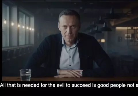 „Singurul lucru de care are nevoie răul să triumfe e ca oamenii buni să nu facă nimic”. Mesajul lăsat de Navalnîi pentru ruși - VIDEO