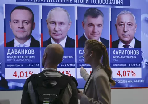 Alegeri în Rusia: Vladimir Putin, votat de aproape 88% dintre alegători. „Aş dori să le mulţumesc, suntem cu toţii o singură echipă”