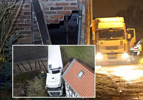 Doi șoferi români de TIR, motivul pentru care autoritățile dintr-un sătuc istoric german se gândesc să monteze bariere la intrarea în localitate