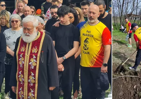 Cornel Dinicu, pentru prima dată fără cătușe, printre ruinele Fermei Dacilor. „Și ziua, și noaptea, mă gândesc dacă am greșit undeva”