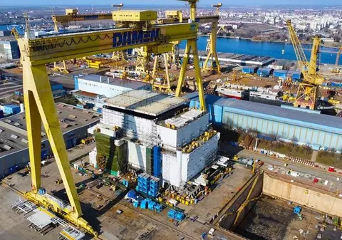Soarta celui mai mare șantier naval din România este decisă de creditori: Rheinmetall și MSC vor să-l preia