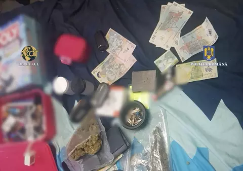 Șapte persoane care vindeau canabis și „cristal” în Gorj, reținute de DIICOT. Printre clienți se aflau și elevi. Cât costa un gram