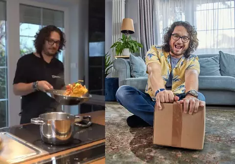 Imagini cu casa în care locuiește Florin Dumitrescu cu familia. Are o bucătărie semiprofesională, asemănătoare cu cele din restaurante