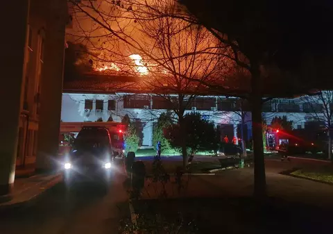 Incendiu într-o clădire din Ilfov în care se află Judecătoria și Centrul Cultural Cornetu