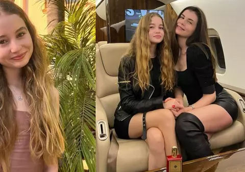 Imagini rare cu Irina Columbeanu. Fiica Monicăi Gabor s-a tuns scurt și a fost premiată în Malibu: „Îmi doresc să devin chirurg”