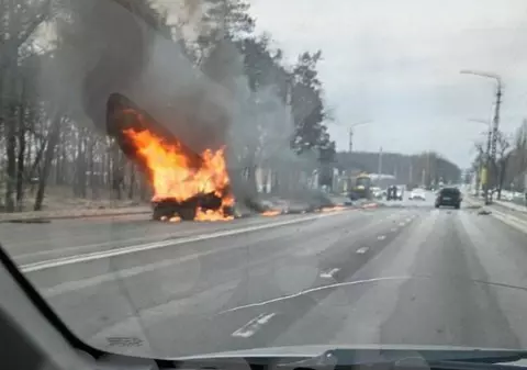 Groază într-un oraș rusesc bombardat de ucraineni: „Mami, o mașină a explodat în fața mea, fug să ajut oamenii!” / VIDEO