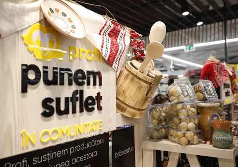 Raftul cu Bunătăți Locale în județul Olt