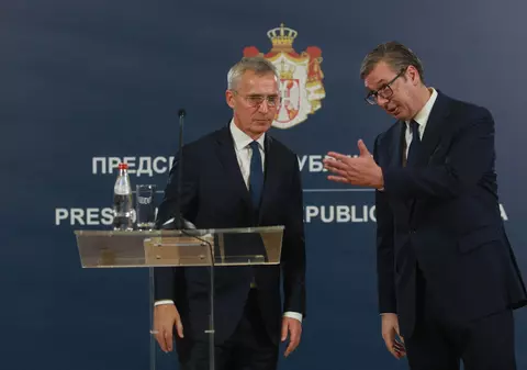 „S-a zis cu minciunile voastre". Aleksandar Vucic închide ușa NATO și anunță că Serbia nu va adera niciodată la alianța militară