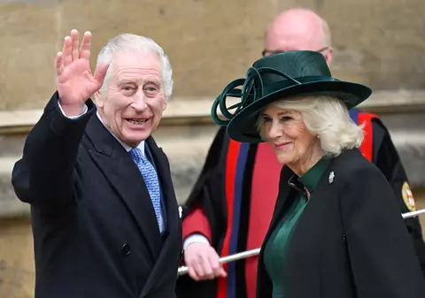 Regele Charles a participat la slujba de Paște la aproape două luni de la anunțul privind diagnosticul de cancer