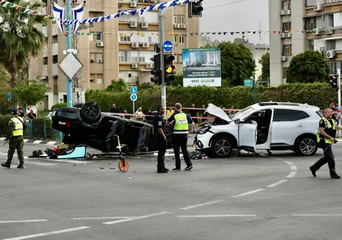 Ministrul israelian al securităţii naţionale a fost rănit într-un accident rutier produs în apropiere de Tel Aviv