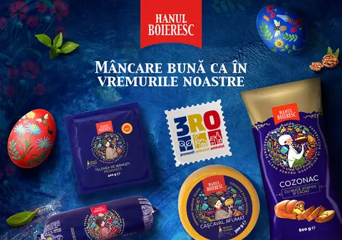 Paște cu gust de Acasă: Sărbătorește cu produsele Hanul Boieresc de la PENNY