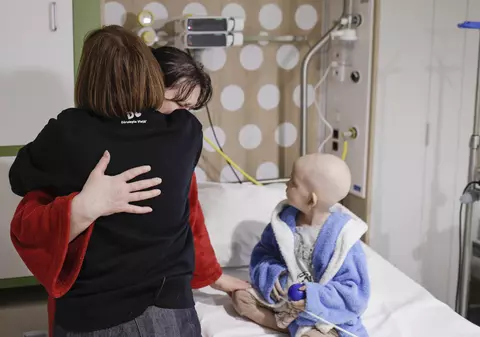 Spitalul „Dăruiește Viață” a început să trateze primii pacienți-copii. „O victorie care dă sens fiecărui gest, fiecărei lupte, fiecărui leu donat”
