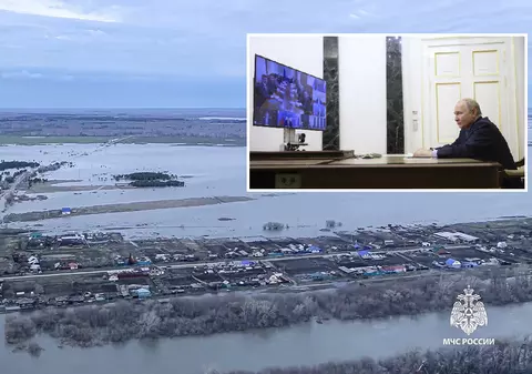Primărița unui oraș rus lovit de inundații a demisionat la trei zile după ce Vladimir Putin a întrebat într-o videoconferință: „Unde e primarul din Kurgan?”