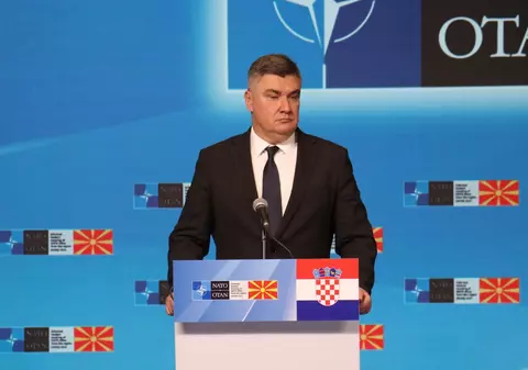 Președintele croat afirmă că țara sa nu are niciun cuvânt de spus în luarea deciziilor în NATO. Milanovic: „Acele decizii nu sunt obligatorii pentru mine”