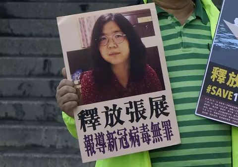 Jurnalista chineză închisă pentru reportajele privind sursa COVID-19, pe cale să fie eliberată. Activist pentru drepturile omului: „Nu înseamnă că va fi liberă”