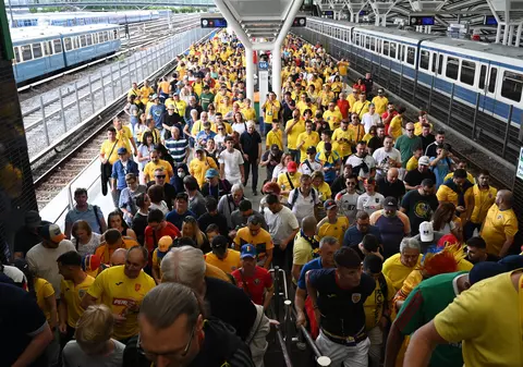 EURO 2024 | Critici dure pentru căile ferate germane, după ce întârzierile au enervat fanii și oficialii. Directorul turneului n-a ajuns la timp la un meci
