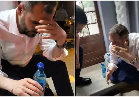 Candidatul Alianţei Dreapta Unită la Sectorul 3 acuză că a fost agresat în fața secției de votare. „Cei de la SMURD au spălat balta de sânge”