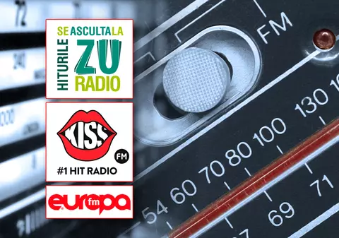 Cele mai performante radiouri din România. Profiturile pentru 2023 raportate de companiile care operează licențele Radio ZU, Kiss FM sau Europa FM
