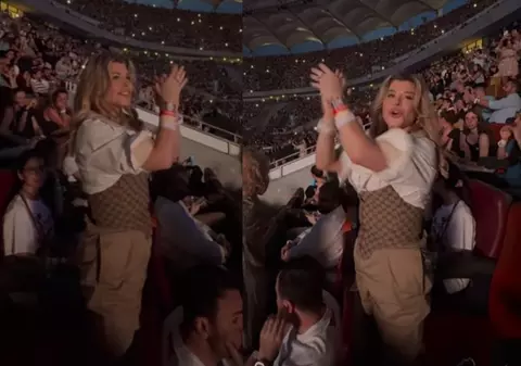 Gestul făcut de Loredana la concertul Coldplay. Cum a reacționat când l-a auzit pe Babasha cântând