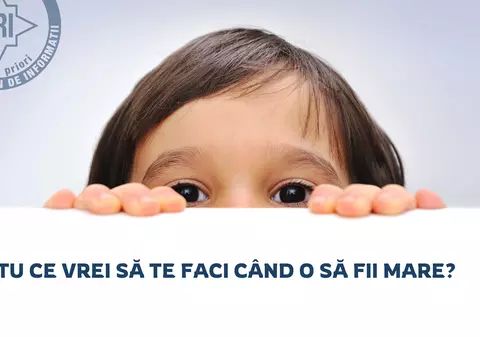 Mesaj viral postat pe Facebook de SRI, de Ziua Copilului: „Tu ce vrei să te faci când o să fii mare?”