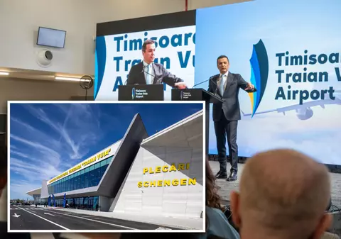 Noul terminal al Aeroportului Timișoara, inaugurat cu mare fast în urmă cu două luni, miroase a canalizare. Sursa „parfumului”, căutată fără succes de două săptămâni