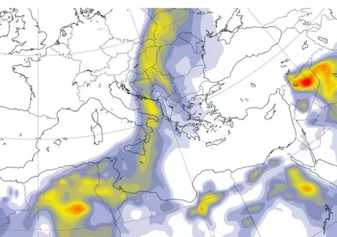 Un nou praf saharian deasupra României, în acest weekend, până luni la amiază