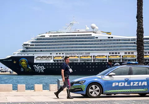 O navă destinată cazării poliţiştilor la summitul G7, confiscată pentru condiţii improprii la bord. Guvernul de la Roma a plătit 6 milioane de euro pentru închiriere