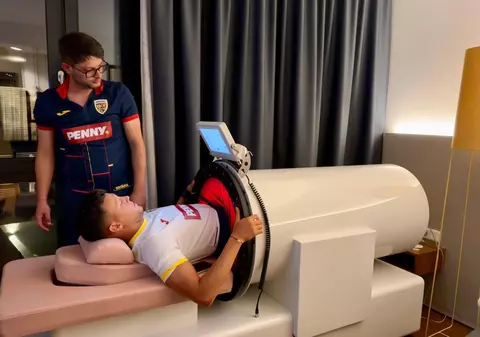 EURO 2024 | NASA România! Jucătorii se refac pentru meciul cu Belgia ca astronauții în spațiu