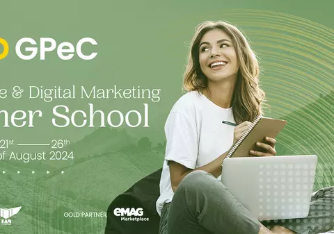 Școala de Vară GPeC 21-26 august: cinci zile de cursuri intensive de E-Commerce și Digital Marketing, team-building și fun la aer curat de munte