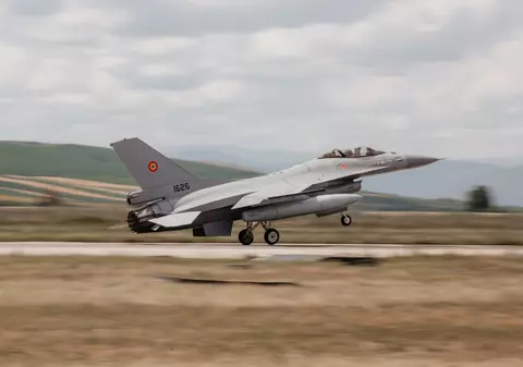 Avioanele F-16 care decolează din România nu au executat misiuni în Ucraina, spune MApN, care demontează o dezinformare rusă
