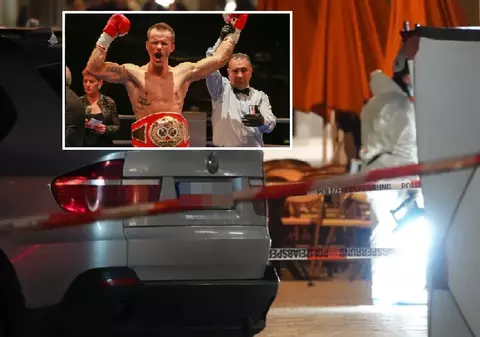 Un fost boxer profesionist, campion european, executat cu 16 gloanțe pe stradă, în Germania. Primul suspect a fost prins în Belgia