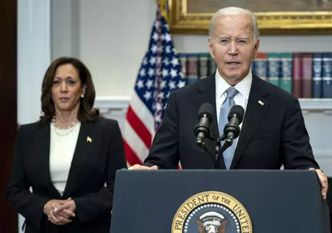 Biden a anunțat că o susține pe Kamala Harris în cursa pentru Casa Albă, imediat după ce a spus că se retrage
