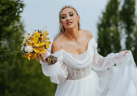 Cât a costat rochia de mireasă a Ilonei Brezoianu. Nu a vrut să risipească banii