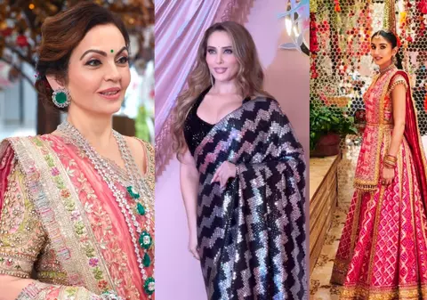 Cine e designerul care a îmbrăcat-o pe Iulia Vântur la nunta fiului celui mai bogat om din India. S-a duelat în ținute cu mireasa și soacra ei