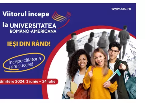 Învățământ privat gratuit pentru cei mai buni viitori studenți la Universitatea Româno-Americană