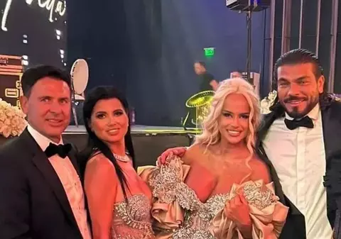 Cine sunt nașii Andei Adam și ai lui Joseph. Oana și Gerald, care sunt stabiliți în Las Vegas, au fost impresionați de eveniment