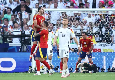 Spania a eliminat Germania în sferturile de finală de la Euro 2024. Țara gazdă, învinsă de un gol înscris în minutul 119