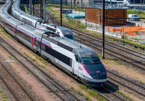 „Atac masiv pentru a paraliza rețeaua TGV din Franța”, înainte de deschiderea JO. Incendii provocate intenționat, lângă liniile principale