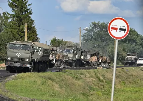 Lupte intense în regiunea Kursk în a cincea zi a incursiunii ucrainene. Soldați ucraineni, lângă instalația de gaze din Sudja