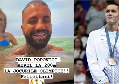 Mesajul lui David Popovici pentru Marcel de la „Insula Iubirii” a făcut furori în mediul virtual. „Am văzut-o și eu pe asta! Ce tare!”