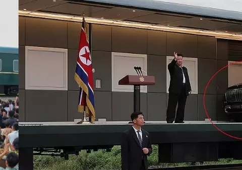 Kim Jong-un, surprins cu un nou SUV Mercedes-Benz, în ciuda sancţiunilor