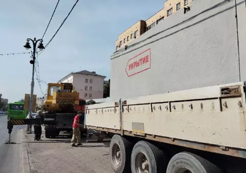 Rusia instalează adăposturi antiaeriene din beton în regiunea Kursk