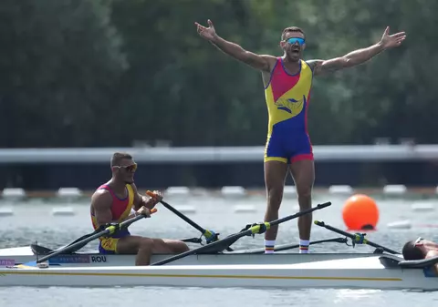 Florin Enache și Andrei Cornea, primele declarații după ce au cucerit aurul la dublu vâsle: „Am scris istorie”