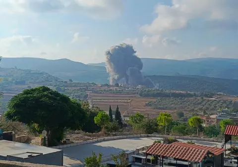 Armata israeliană spune că circa 100 de avioane din flota sa au distrus mii de lansatoare de rachete Hezbollah, cu puțin înainte de atacul grupării șiite